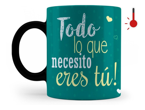 Taza Mágica San Valentín Frase