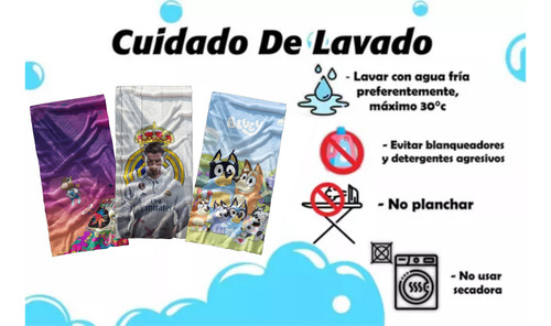 Toalla De Baño Diseño Picus 1 Microfibra Absorbente Sp Blanco Artistas
