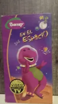 Comprar Barney En El Espacio Vhs Original Fisico