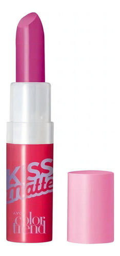 Batom Kiss Matte Avon Color Trend Fps15 Cor Rosa bikini