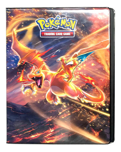 Binder Pokémon Charizard Original Carpeta Cartas Nintendo