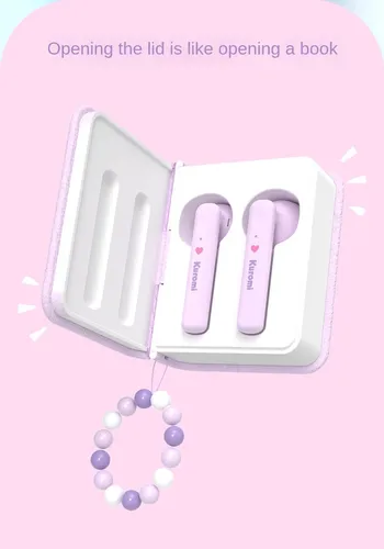 Sanrio Libro Audífono Bluetooth Dibujos Animados Lindo Mini