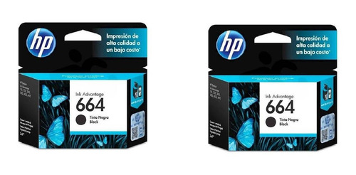 Kit Cartuchos De Tinta 664 Original 2 Negro Y 2 Tricolor