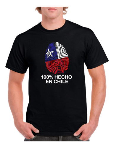 Polera Hombre Estampado Hecho En Chile