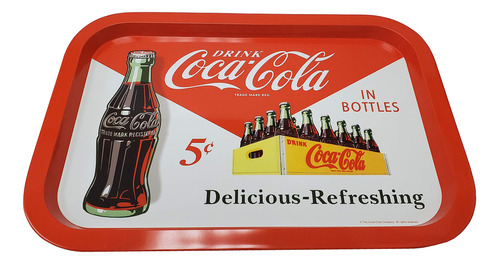 The Tin Box Company Bandeja Rectangular De Lata Coca Cola (7