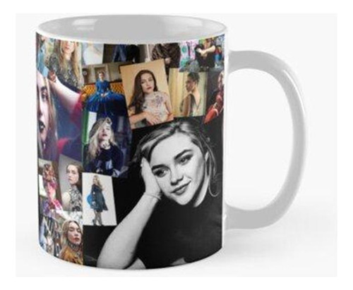 Taza X4 Florencia Pugh Calidad Premium