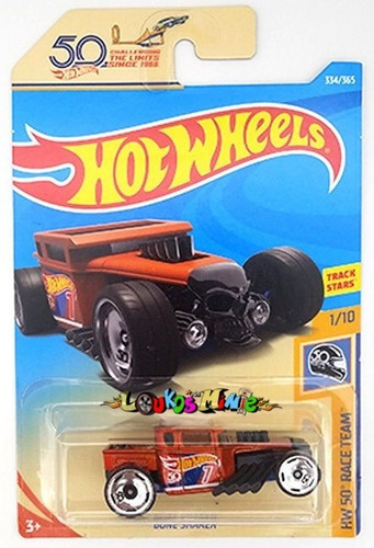 Hot Wheels Bone Shaker Hw 50th Race Team Track Stars 334/365