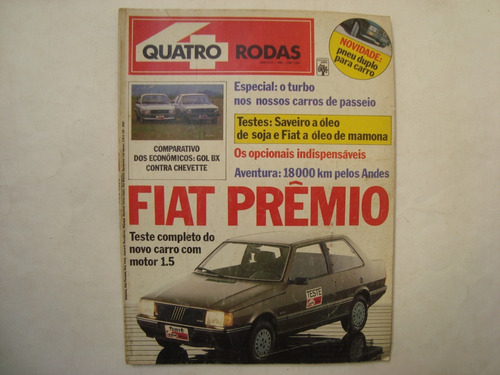 Revista Quatro Rodas N. 296 / Ano 1985