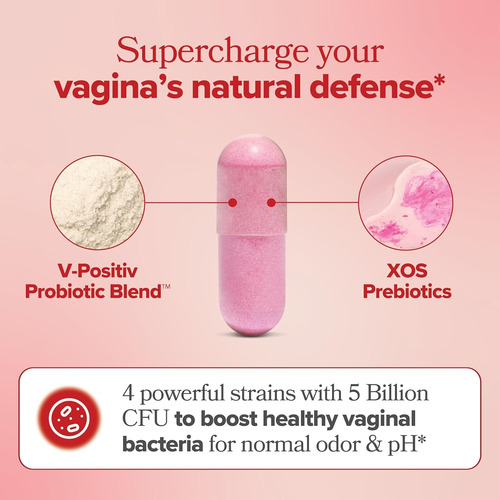 O Positiv Uro Vaginal Probiotics For Women Ph 60 Count
