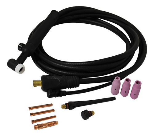 Antorcha Completa Tig Cable 4m Conector 1/2  Para Soldadora