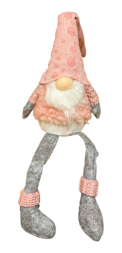 Papai Noel Escandinavo Rosa Perna Mole