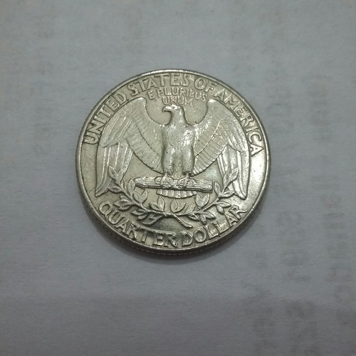 Moneda De Estados Unidos Quarter Dollars Año 1991