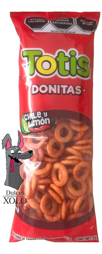 Totis Donitas Chile Y Llimon 55g