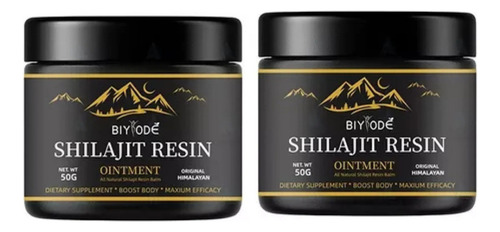 2pcs Resina De Shilajit Natural Pura Orgánica Del Himalaya