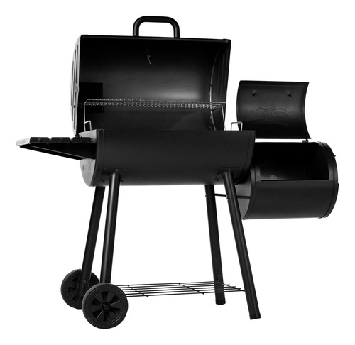 Parrilla De Carbón Para Ahumar, Color Negro