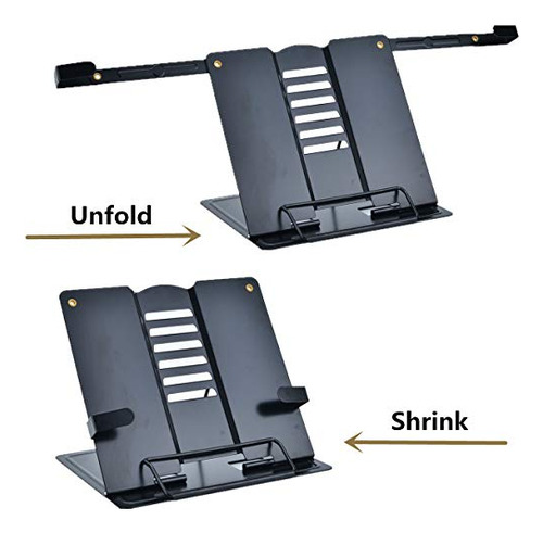 Citmage Desk Book Stand Document Holder Heavy Duty Metal Rea