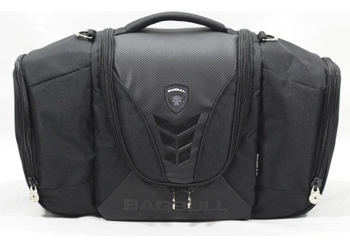 Mochila Lonchera Termica Bag Bull Big Master Max Pack Six Color Negro
