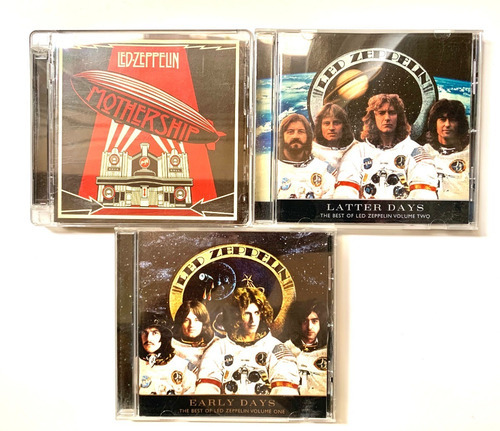 Lote 3 Cd Música Rock Clásico Led-zeppelin Importados 