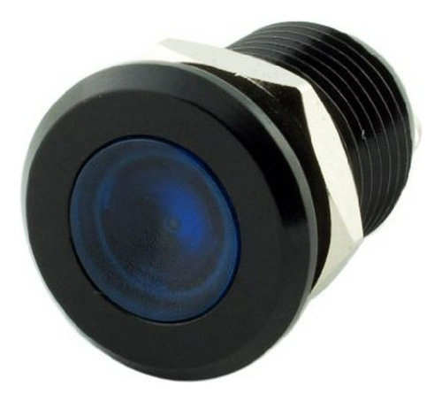 Alpinetech 12mm 1-2  Dash Indicador Piloto Led Azul Del Meta