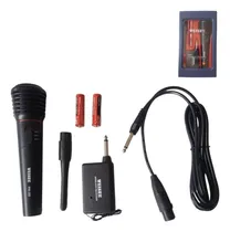 Comprar Micrófono + Estuche + Pilas Weisre Inalámbrico Alámbrico