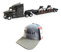Comprar Escala 1:32 Trailer Peterbilt 579 C\u002F Lowboy & Bobcat S450