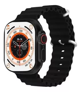 Reloj Inteligente T800 Ultra Smartwatch Carga Inalámbrica Negro