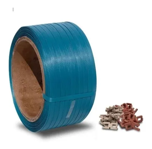 Zuncho Plastico Para Empaque 1000 Metros + 1k  Grapas