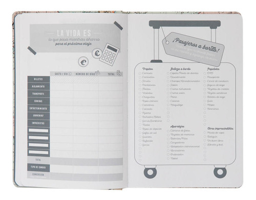 Bitácora Planner De Viaje 13x20 Mr. Wonderful