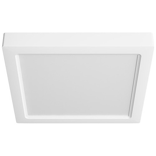 1 Lámpara De Techo Cuadrada Led 25w 3,000k Blanco Magg