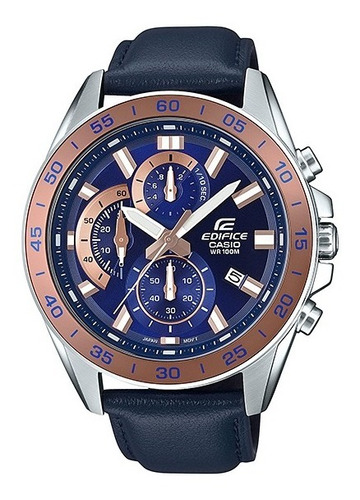 Reloj Casio Edifice Efv-550l-2av En Stock Original