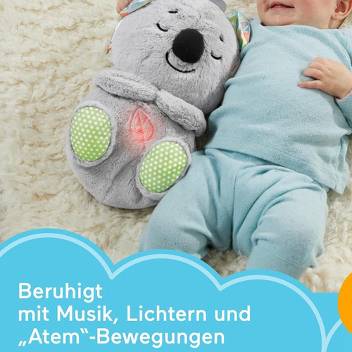 Juguete Para Bebe Peluche Que Respira, Brillará Y Sonará