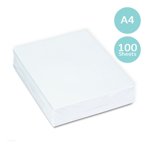 Papel Ultra Sublimación Importado A4 100 Hojas Tres Capas