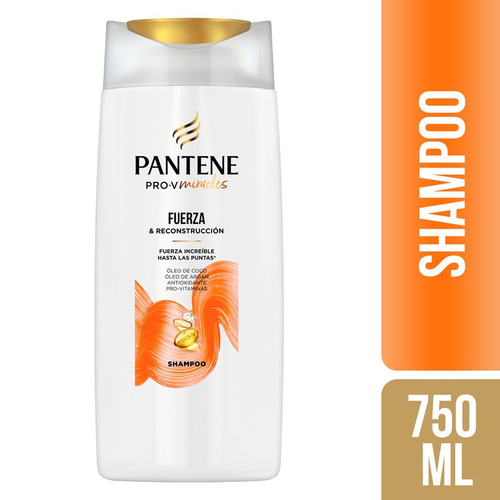 Shampoo Pantene Pro V Fuerza Y Reconstruccion X 750 Ml