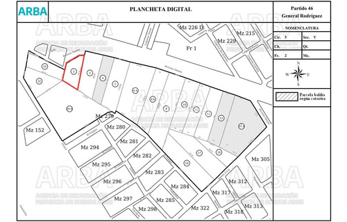 Imagen 16 de 16 de Terreno Fraccion En Venta Ubicado En Colectora Acceso Oeste - General Rodríguez, G.b.a. Zona Oeste, Argentina