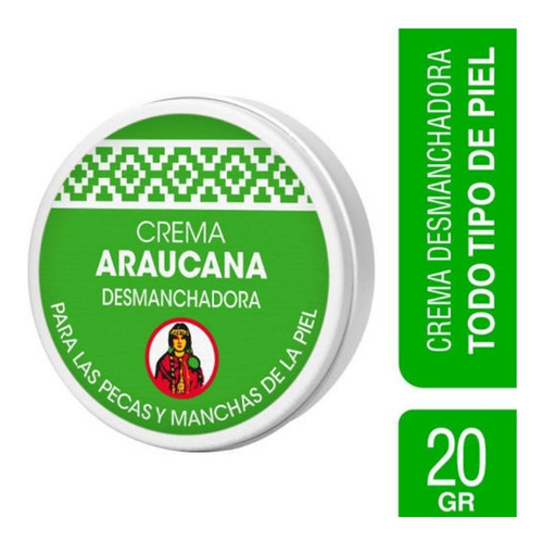 Crema Araucana Desmanchadora X 20 G