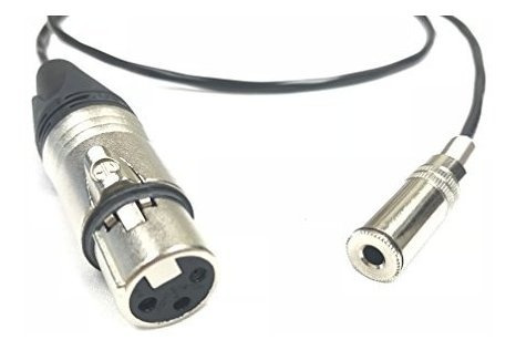 Cable Para Micrófono: Cable De Audio Profesional Xlr Hembra 
