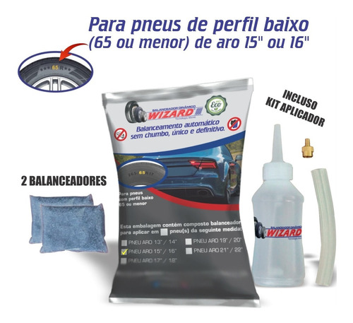 Balanceamento Dinâmico Carros - Pneu 15  E 16   Perfil Baixo