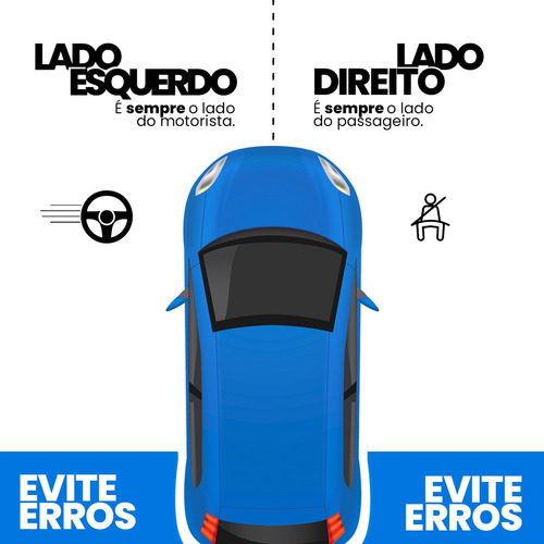 Par Mold Friso Parabrisa Coluna Creta 2017 2018 2019 2020 21