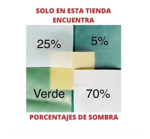 Plástico Invernadero 8.20 X 13 M Blanco *70% Sombra*