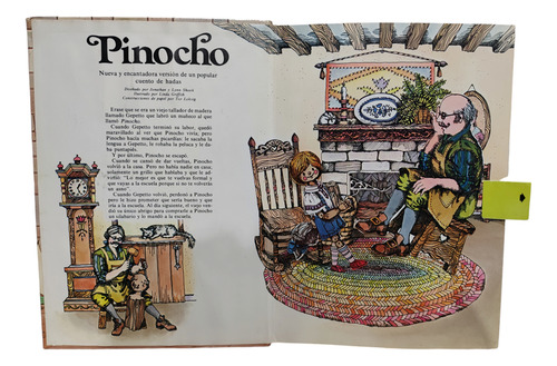 Pinocho Un Libro Mágico Vintage Editorial Norma - Raro (Usado)