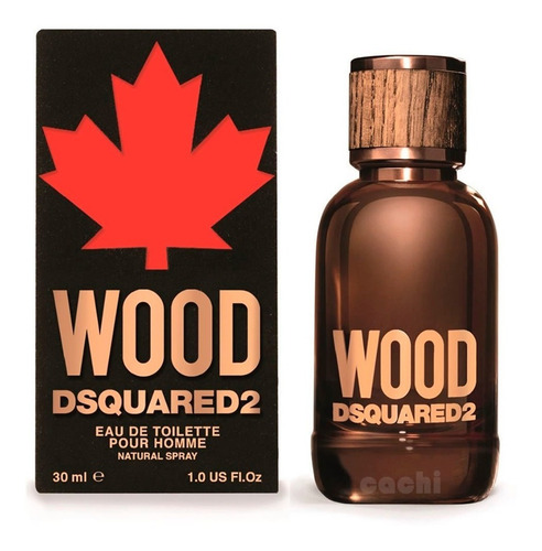 Dsquared2 Wood Pour Homme Edt 30ml Volumen De La Unidad 30 Ml