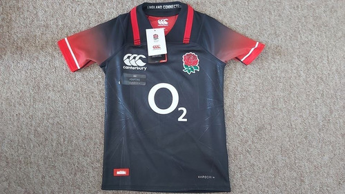 Camiseta Rugby Canterbury Inglaterra Visita Niño 8 Años