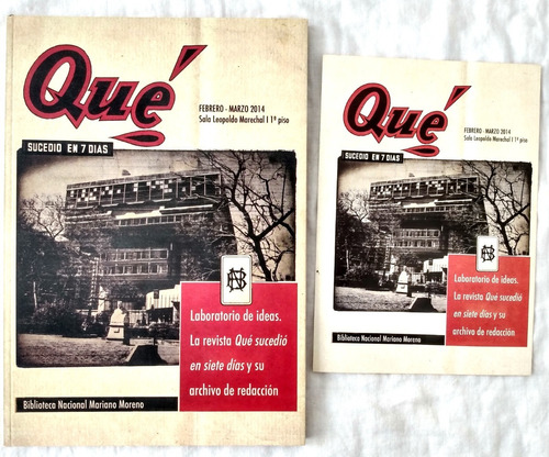 Revista Qué Sucedió En 7 Días Catálogo 2014 Libro Impecable 