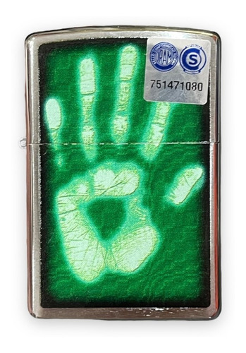 Encendedor Zippo Identi Hand Print Made In Usa 28651