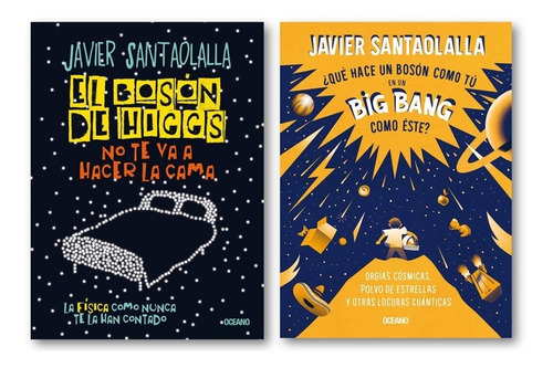 * 2 Libros Javier Santaolalla * Boson De Higgs Big Bang