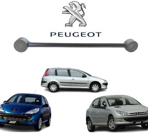 Imagem 2 de 5 de 2 Haste Bieleta Câmbio Peugeot 206 207 1.4 1.6 16cm Curta