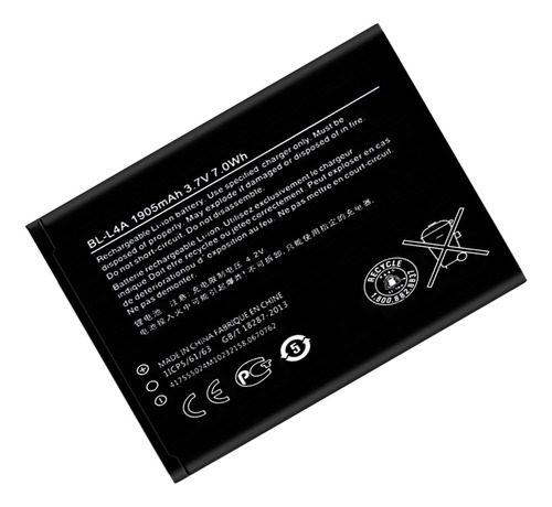 Kit Flex Battria Para Nokia Lumia 535/ 530/ 830/ Rm984/ Rm10
