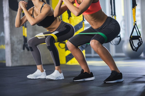 Imagen 4 de 7 de 5 Bandas Elásticas Isométricas Gimnasio Ejercicios 1°calidad
