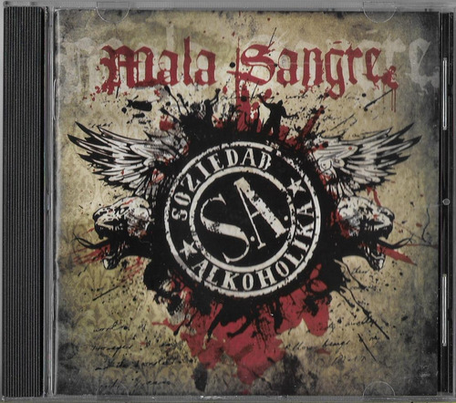 Soziedad Alkoholika Mala Sangre Cd Original Punk Rock