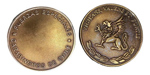 Moneda Fuerza Especiales Carabineros De Chile